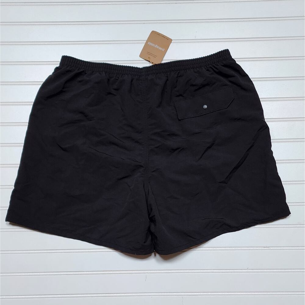 NWT Patagonia Men's Baggies Longs-7" Shorts Lined-Black W/Black Size L - Picture 3 of 10